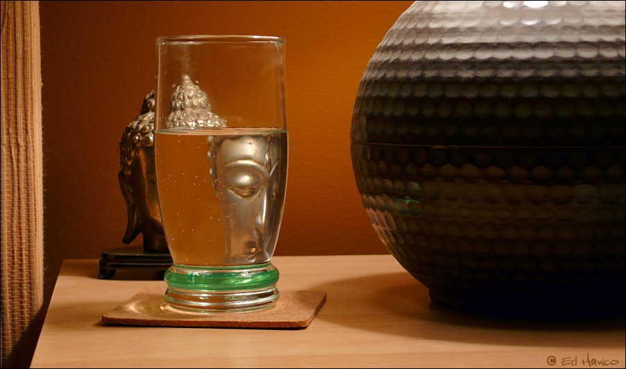 Refracted Buddha