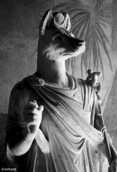Dog in Toga, Rome