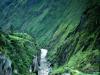 Mountain, bridge, and river â€“ Central Ecuador